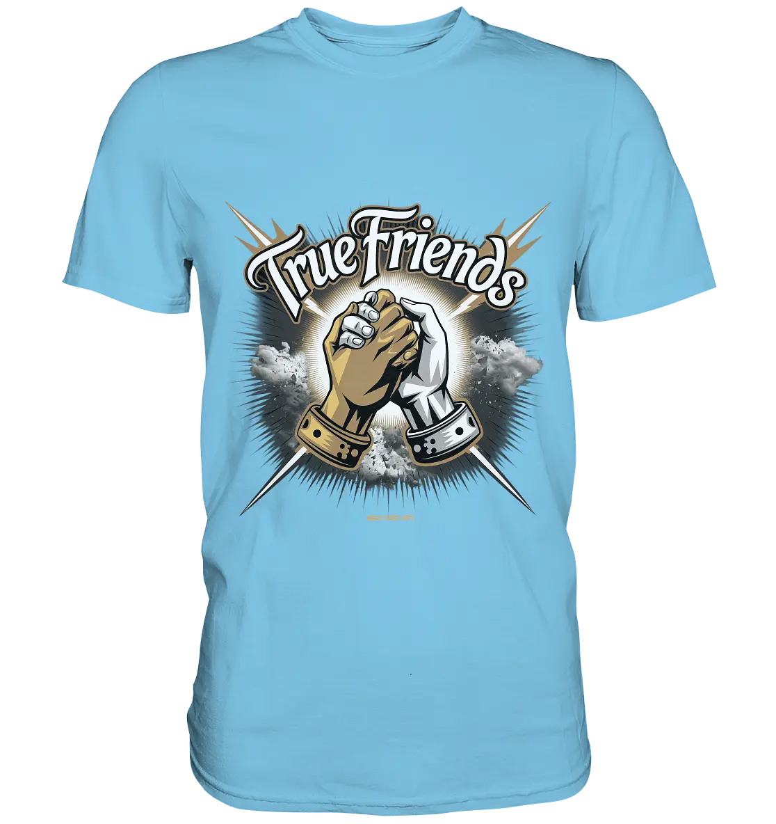 True Friends: Die wahre Bedeutung von Freundschaft - Premium Shirt Bright Lights Arts