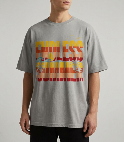 Endless Summer – Retro Beach Vacation T-Shirt (Unisex Sommer & Strand Style)