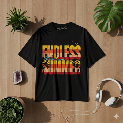 Endless Summer – Retro Beach Vacation T-Shirt (Unisex Sommer & Strand Style)