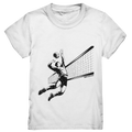 Volleyball-Silhouette Action-Mann - Kids Premium Shirt Bright Lights Arts