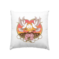 Wahre Liebe - Tauben und Rosen Symbol der Romantik - Kissen 40x40cm Bright Lights Arts