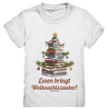 Weihnachtsbaum aus Büchern – Magischer Lesezauber - Kids Premium Shirt Bright Lights Arts