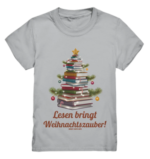 Weihnachtsbaum aus Büchern – Magischer Lesezauber - Kids Premium Shirt Bright Lights Arts