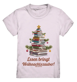Weihnachtsbaum aus Büchern – Magischer Lesezauber - Kids Premium Shirt Bright Lights Arts
