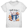 Winterliche Schokoladentasse mit Lebkuchenzauber - Kids Premium Shirt Bright Lights Arts