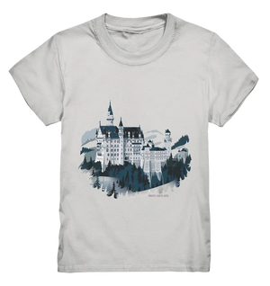 Winterliches Schloss – Majestät in Schnee und Stil - Kids Premium Shirt Bright Lights Arts