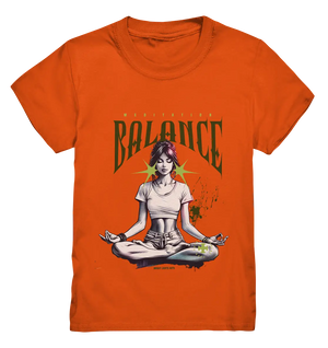 Yoga - Meditation Balance - Wellness & Harmonie - Kids Premium Shirt Bright Lights Arts