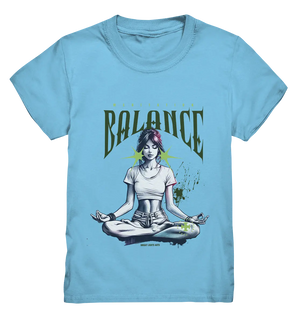 Yoga - Meditation Balance - Wellness & Harmonie - Kids Premium Shirt Bright Lights Arts