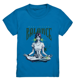 Yoga - Meditation Balance - Wellness & Harmonie - Kids Premium Shirt Bright Lights Arts
