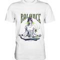 Yoga - Meditation Balance - Wellness & Harmonie - Premium Shirt Bright Lights Arts