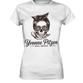 Yvonne Pitze Nailartist Logo - Ladies Premium Shirt Bright Lights Arts