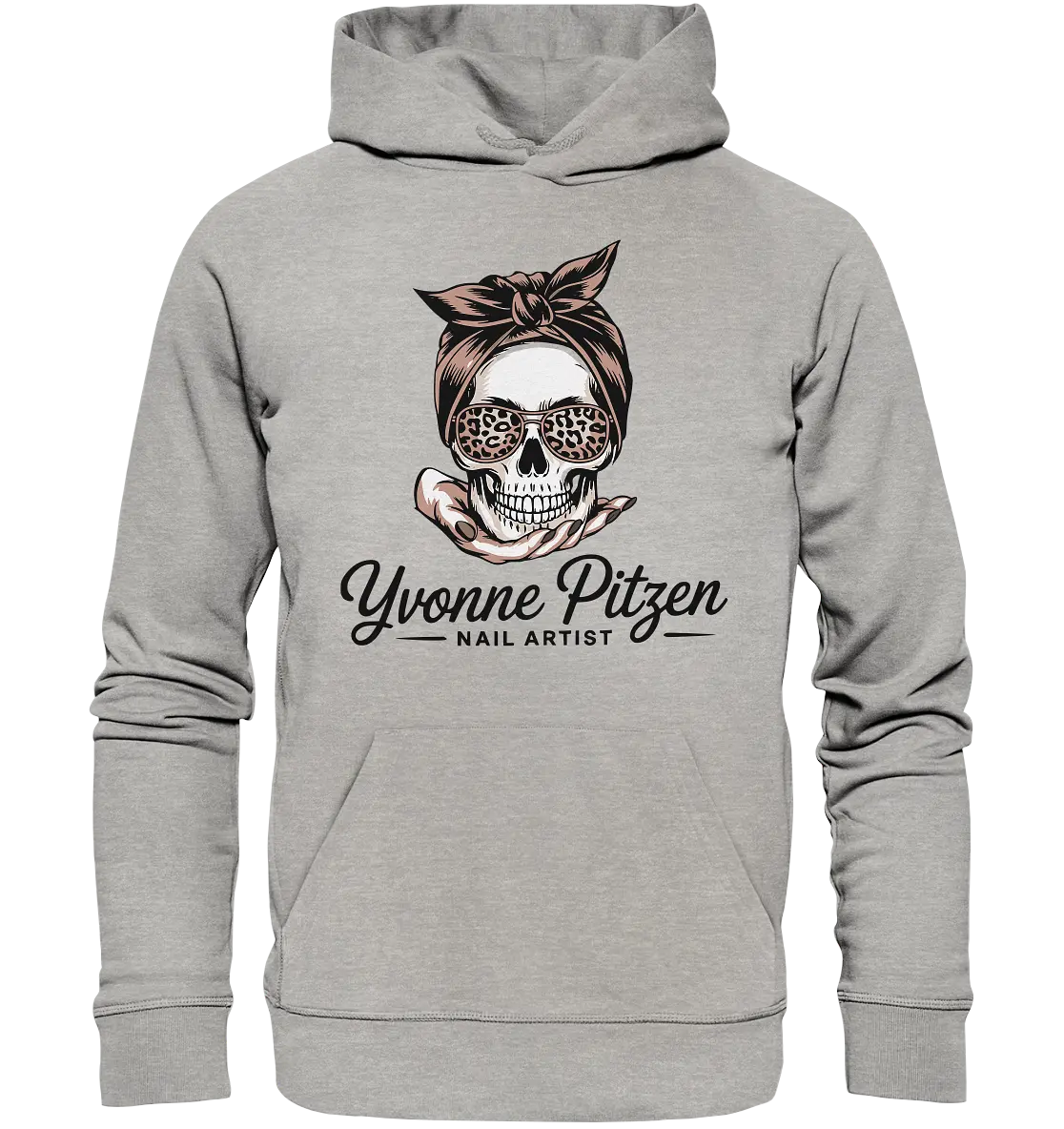 Yvonne Pitzen – Nail Artist | Kreative Nagelkunst mit Stil - Organic Hoodie Bright Lights Arts