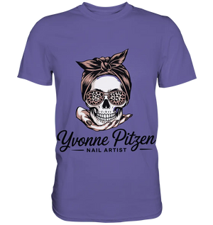 Yvonne Pitze Nailartist Logo - Premium Shirt - Bright Lights Arts