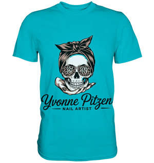 Yvonne Pitze Nailartist Logo - Premium Shirt - Bright Lights Arts