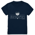 abenteuerherz – Minimalistisches Design für Natur- und Abenteuerliebhaber - Kids Premium Shirt Bright Lights Arts