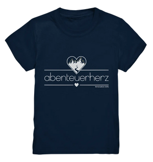 abenteuerherz – Minimalistisches Design für Natur- und Abenteuerliebhaber - Kids Premium Shirt Bright Lights Arts