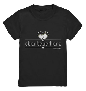 abenteuerherz – Minimalistisches Design für Natur- und Abenteuerliebhaber - Kids Premium Shirt Bright Lights Arts