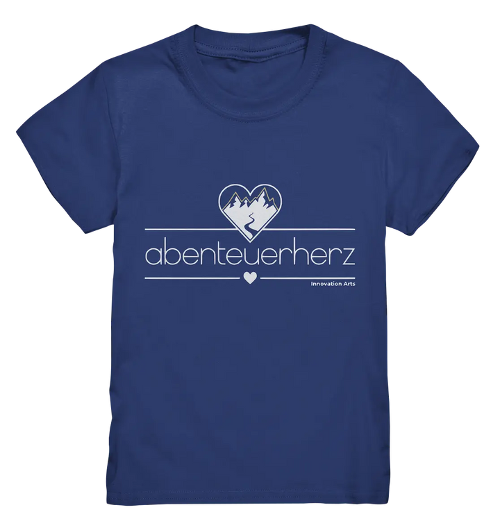 abenteuerherz – Minimalistisches Design für Natur- und Abenteuerliebhaber - Kids Premium Shirt Bright Lights Arts