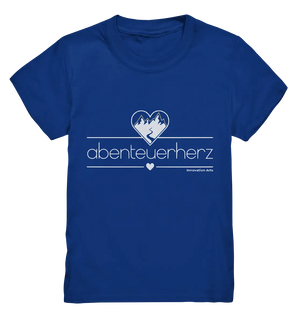abenteuerherz – Minimalistisches Design für Natur- und Abenteuerliebhaber - Kids Premium Shirt Bright Lights Arts