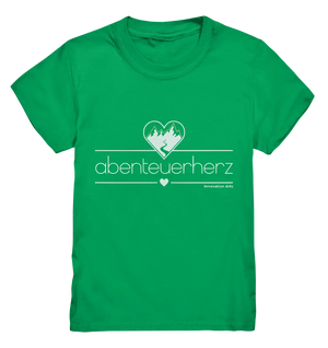 abenteuerherz – Minimalistisches Design für Natur- und Abenteuerliebhaber - Kids Premium Shirt Bright Lights Arts