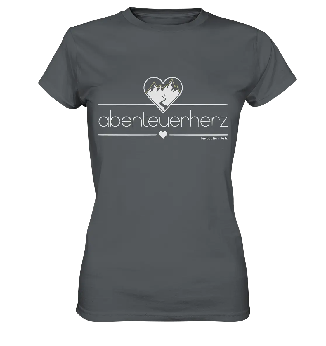 abenteuerherz – Minimalistisches Design für Natur- und Abenteuerliebhaber - Ladies Premium Shirt Bright Lights Arts
