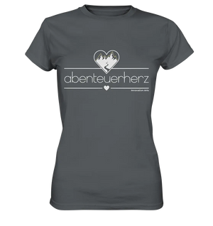 abenteuerherz – Minimalistisches Design für Natur- und Abenteuerliebhaber - Ladies Premium Shirt Bright Lights Arts