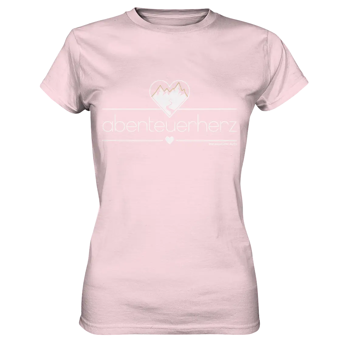 abenteuerherz – Minimalistisches Design für Natur- und Abenteuerliebhaber - Ladies Premium Shirt Bright Lights Arts