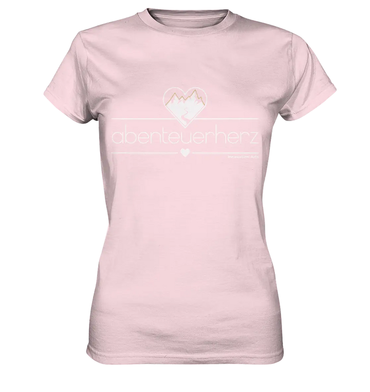 abenteuerherz – Minimalistisches Design für Natur- und Abenteuerliebhaber - Ladies Premium Shirt Bright Lights Arts