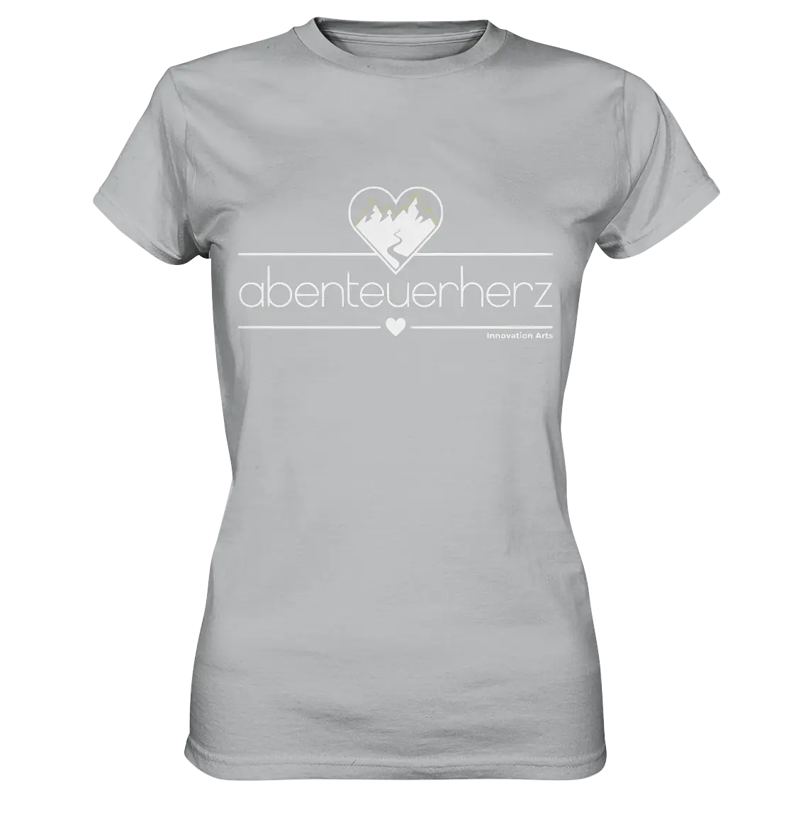 abenteuerherz – Minimalistisches Design für Natur- und Abenteuerliebhaber - Ladies Premium Shirt Bright Lights Arts