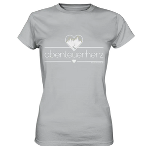 abenteuerherz – Minimalistisches Design für Natur- und Abenteuerliebhaber - Ladies Premium Shirt Bright Lights Arts