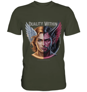 Dualität in uns – Engel & Dämon im Gleichgewicht ???????? - Premium Shirt - Bright Lights Arts
