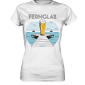 fernglas - Biergenuss am Steg - Ladies Premium Shirt Bright Lights Arts