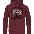 Formel Stapler – Die Königsklasse der Flurförderfahrzeuge - Organic Hoodie - Bright Lights Arts