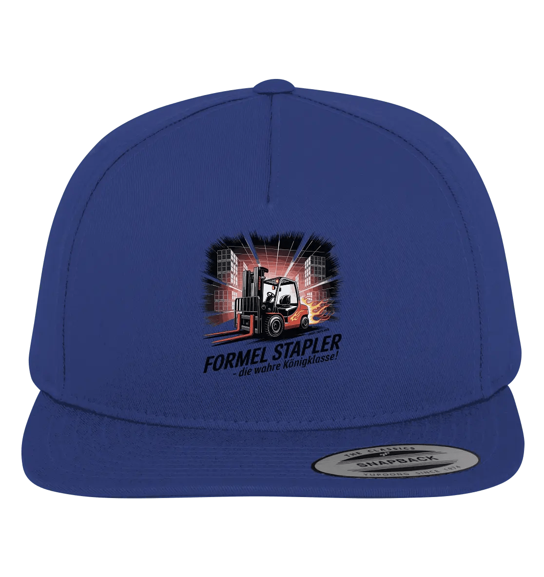 Formel Stapler – Die Königsklasse der Flurförderfahrzeuge - Premium Snapback - Bright Lights Arts