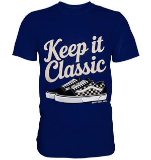 Keep It Classic – Retro - Design mit kultigen Sneakern - Premium Shirt - Bright Lights Arts