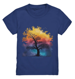 Licht & Schatten – Magische Baumlandschaft mit Sternbild - Kids Premium Shirt - Bright Lights Arts