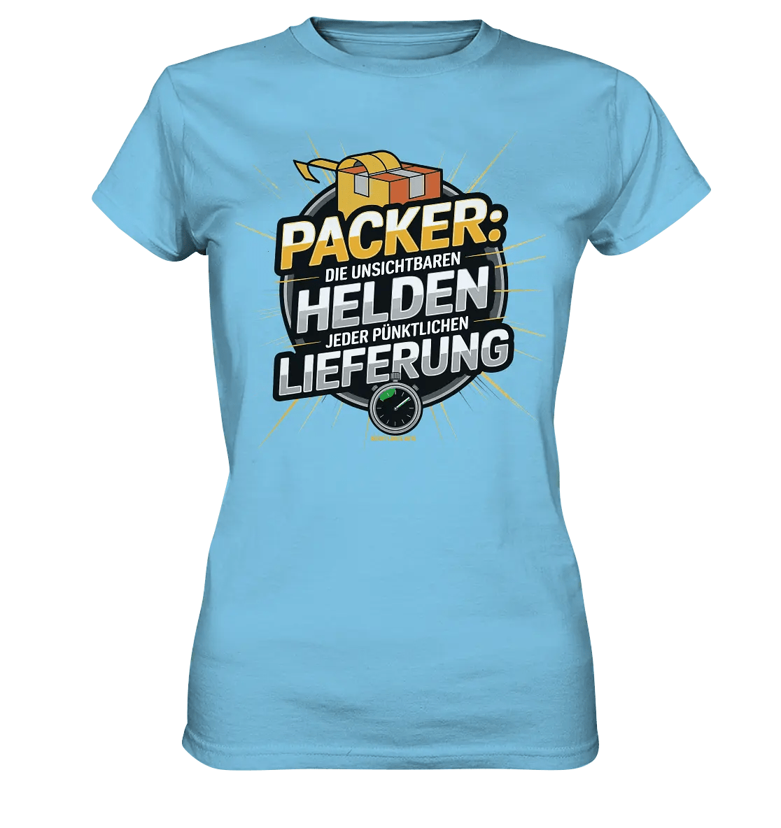 PACKER: Unsichtbare Helden der Logistik – Ein Design für Berufsstolz - Ladies Premium Shirt - Bright Lights Arts