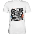Picker – Kilometerjagd im Lager, neu definiert - Premium Shirt - Bright Lights Arts