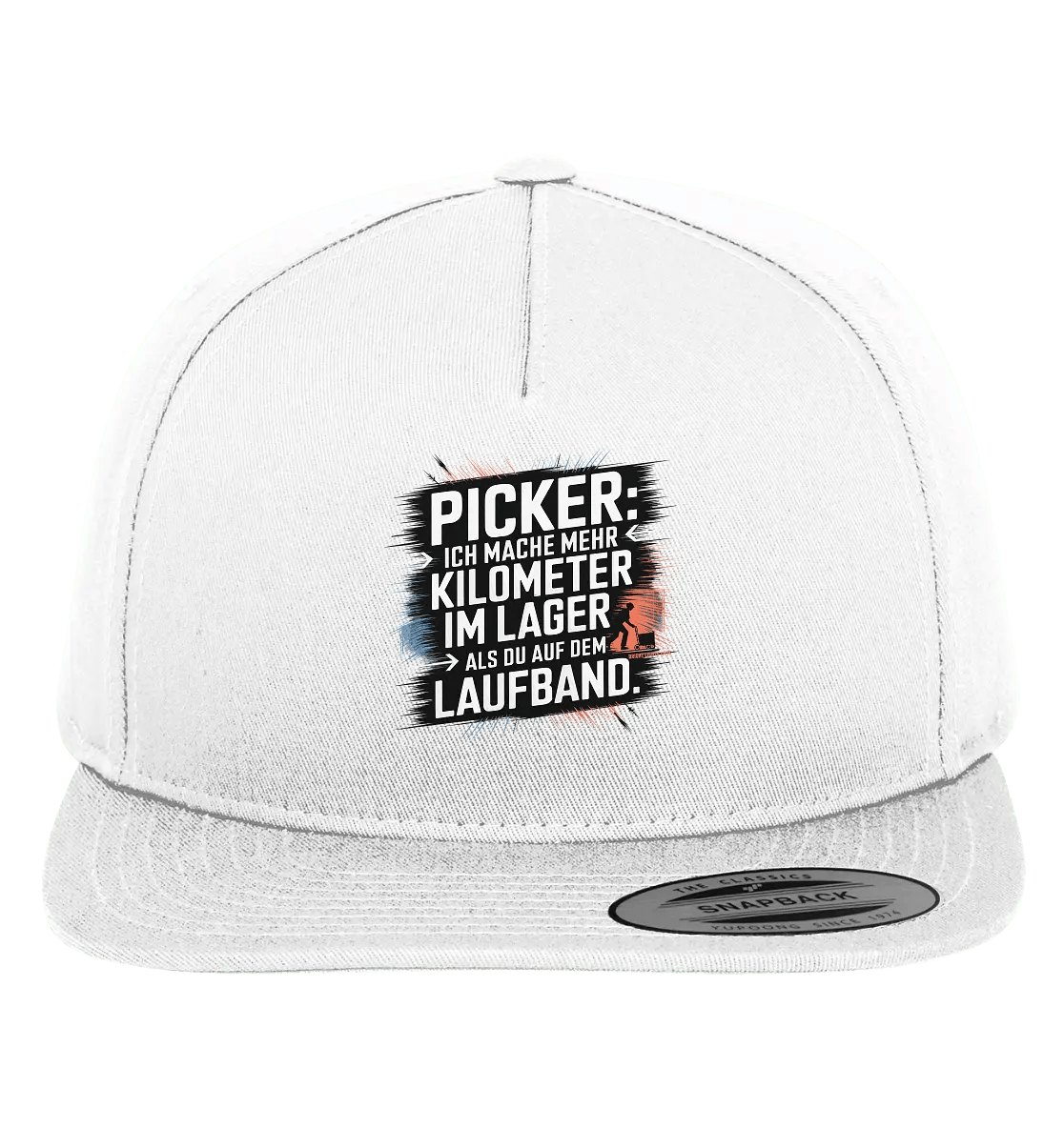 Picker – Kilometerjagd im Lager, neu definiert - Premium Snapback - Bright Lights Arts