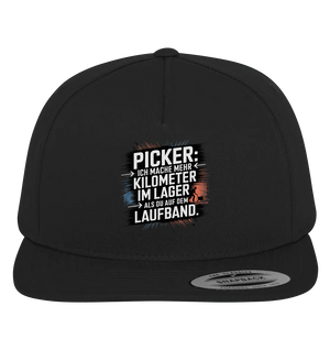Picker – Kilometerjagd im Lager, neu definiert - Premium Snapback - Bright Lights Arts