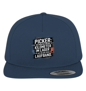 Picker – Kilometerjagd im Lager, neu definiert - Premium Snapback - Bright Lights Arts