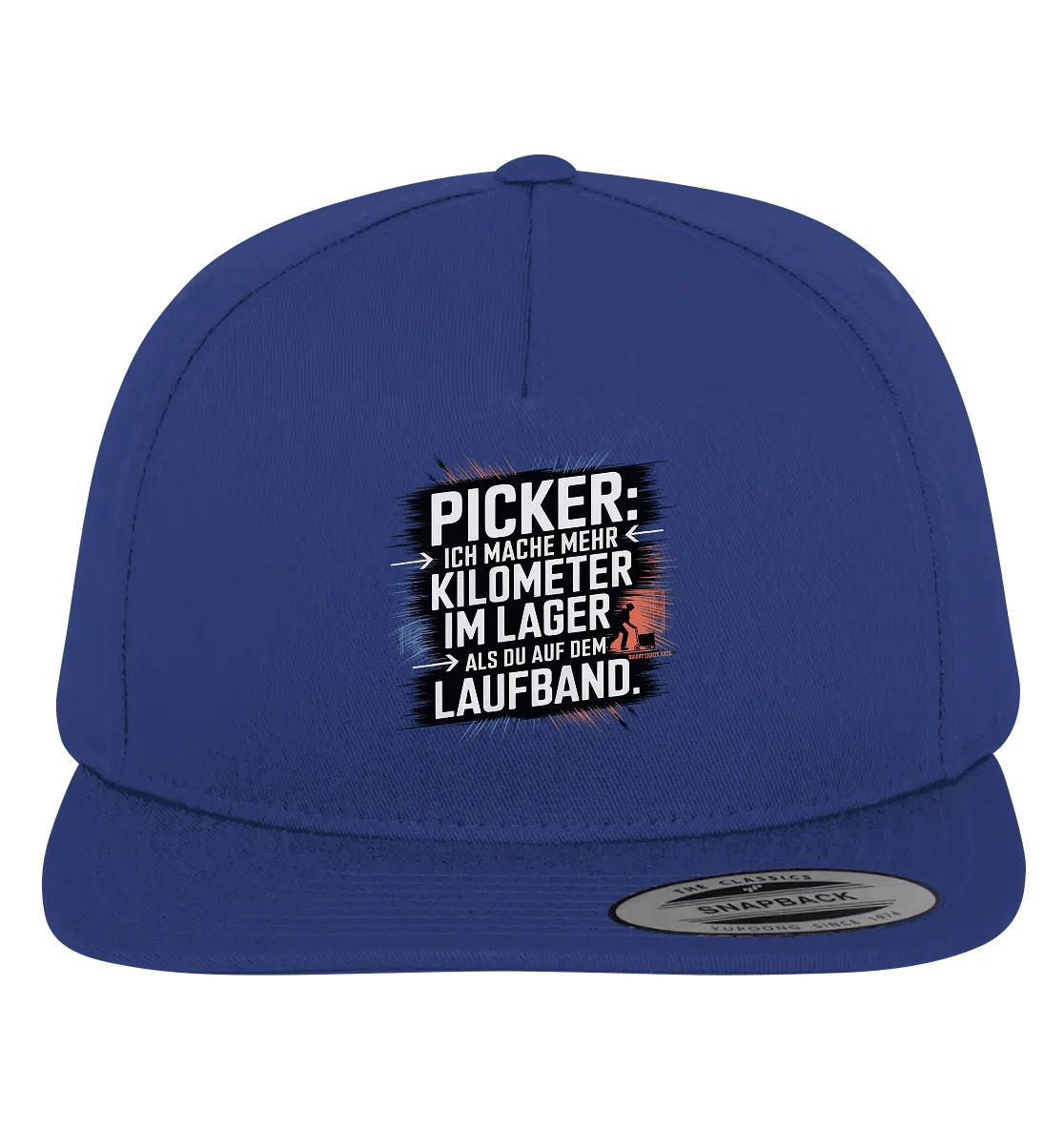 Picker – Kilometerjagd im Lager, neu definiert - Premium Snapback - Bright Lights Arts