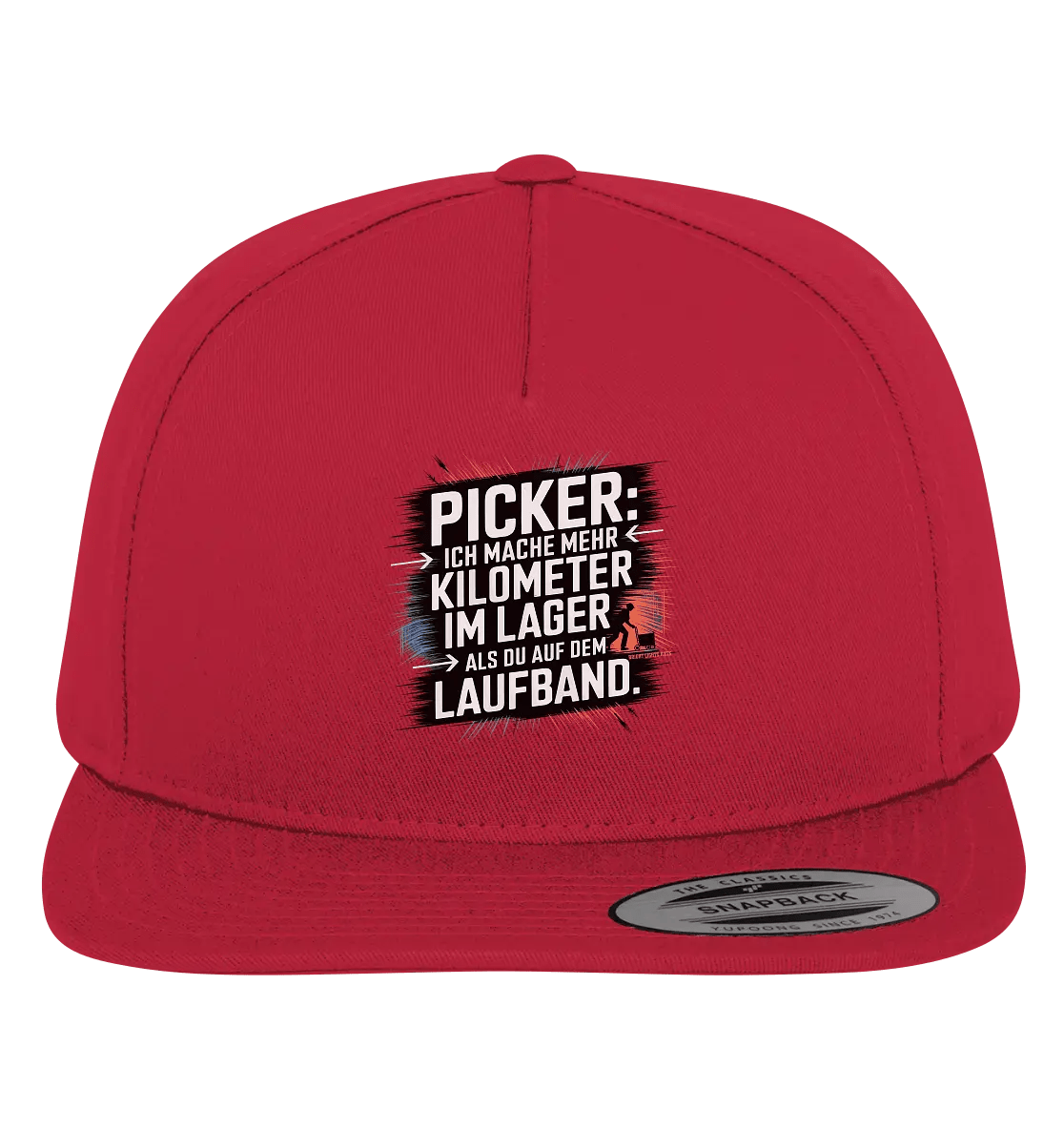 Picker – Kilometerjagd im Lager, neu definiert - Premium Snapback - Bright Lights Arts