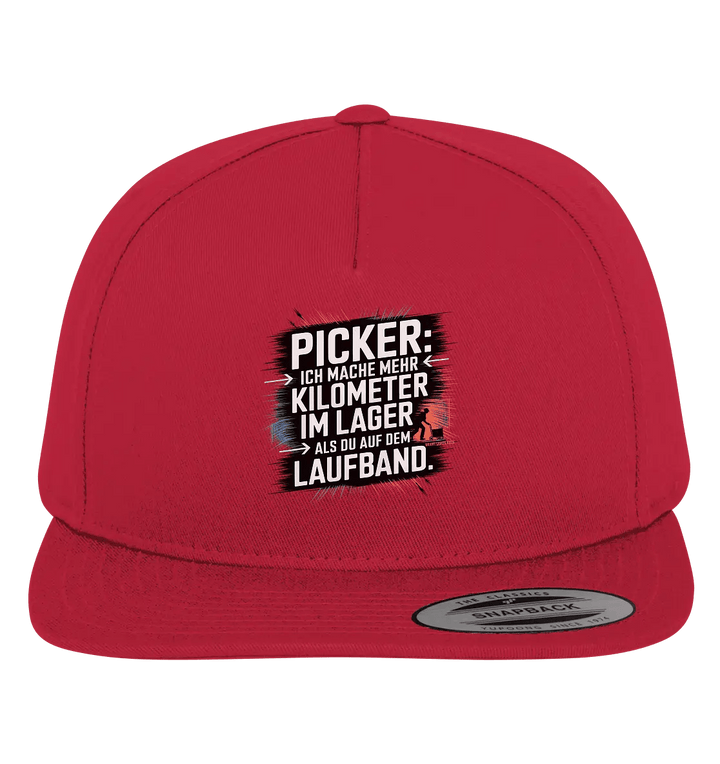 Picker – Kilometerjagd im Lager, neu definiert - Premium Snapback - Bright Lights Arts