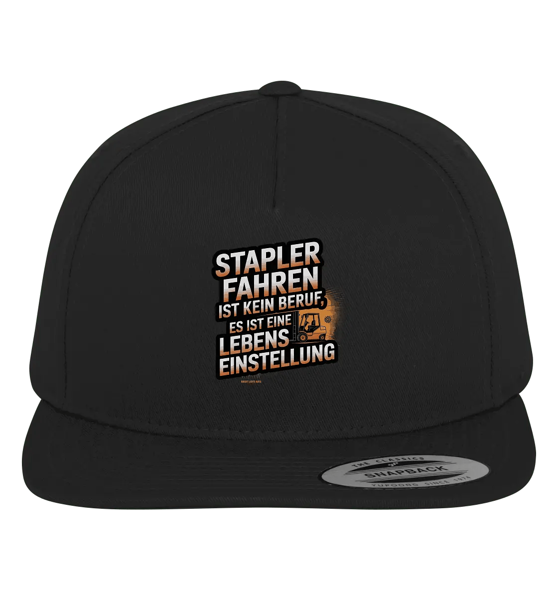 Stapler fahren – Mehr als ein Beruf, eine Lebenseinstellung! - Premium Snapback - Bright Lights Arts