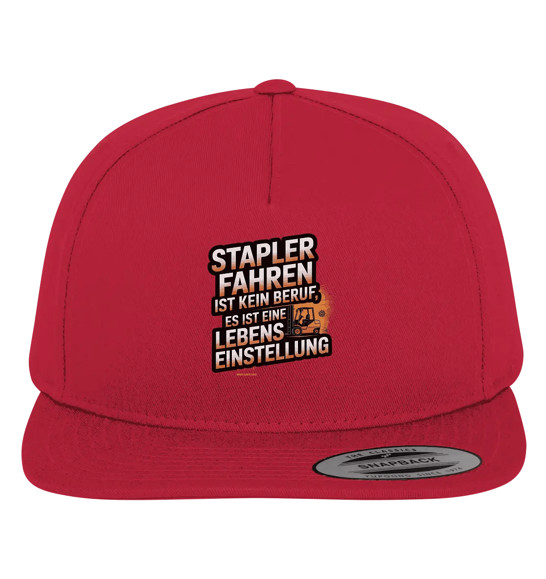 Stapler fahren – Mehr als ein Beruf, eine Lebenseinstellung! - Premium Snapback - Bright Lights Arts