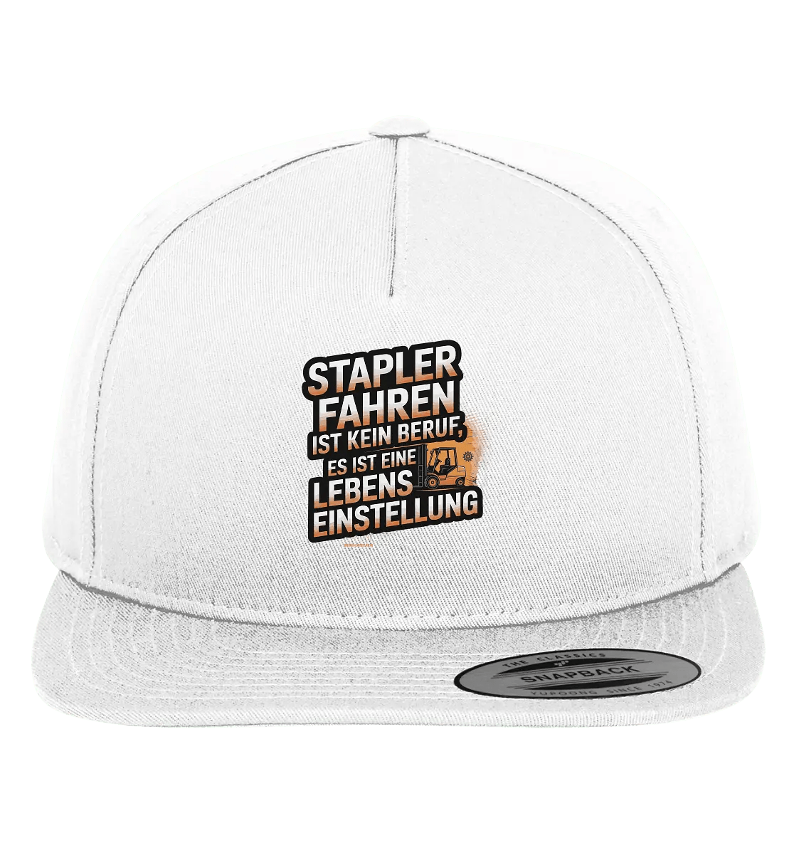 Stapler fahren – Mehr als ein Beruf, eine Lebenseinstellung! - Premium Snapback - Bright Lights Arts