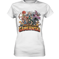 The Great Gameowski – Comic - Gaming - Abenteuer in epischer Farbwelt - Ladies Premium Shirt - Bright Lights Arts