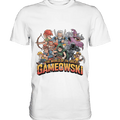 The Great Gameowski – Comic - Gaming - Abenteuer in epischer Farbwelt - Premium Shirt - Bright Lights Arts