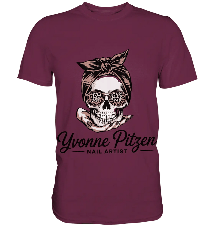 Yvonne Pitzen – Nail Artist | Kreative Nagelkunst mit Stil - Premium Shirt - Bright Lights Arts